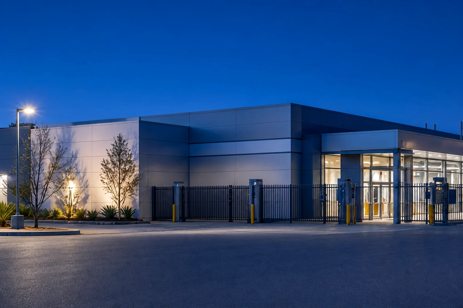 Modern enterprise infrastructure facility serving the Los Angeles region